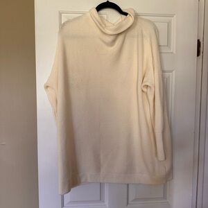 Free People Ivory Knit Pullover Sz S